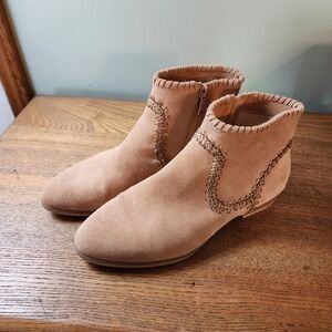 Jack Rogers Suede Leather Booties
